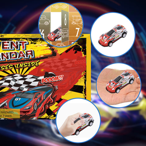 Racing Countdown 24 Digital Blind Box Kids Gift Racing Countdown 24 Digital Blind Box Kids Gift