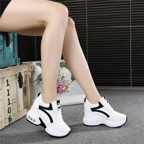 Women's Sports Height Increasing Insole Wedge Platform Shoes Women's Sports Height Increasing Insole Wedge Platform Shoes