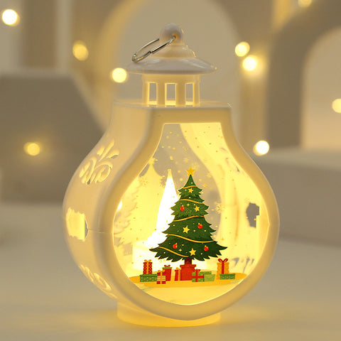 Christmas Candle Lamp Romantic Ornaments Christmas Candle Lamp Romantic Ornaments