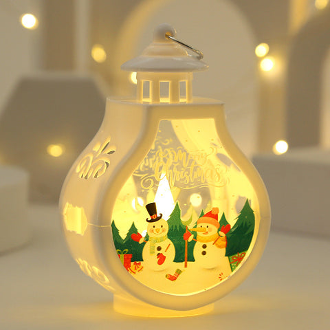 Christmas Candle Lamp Romantic Ornaments Christmas Candle Lamp Romantic Ornaments