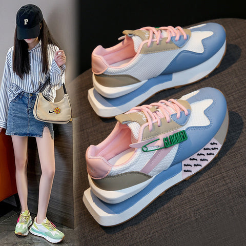 Daddy Breathable Summer Genuine Leather Thick Bottom Women's Clothing Argan Sneaker Daddy Breathable Summer Genuine Leather Thick Bottom Women's Clothing Argan Sneaker