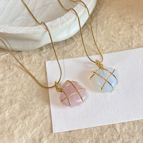 Fashion Moonstone Necklace For Cartoon Princess Love Girl Necklace Novelty Jewelry Fashion Moonstone Necklace For Cartoon Princess Love Girl Necklace Novelty Jewelry