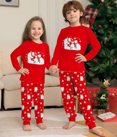 Christmas Family Pajamas Matching Sets Christmas Sleepwear Parent-Child Pjs Outfit For Christmas Holiday Xmas Party Christmas Family Pajamas Matching Sets Christmas Sleepwear Parent-Child Pjs Outfit For Christmas Holiday Xmas Party