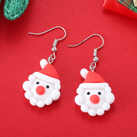Cartoon Creative Christmas Earrings Fashion Cartoon Creative Christmas Earrings Fashion