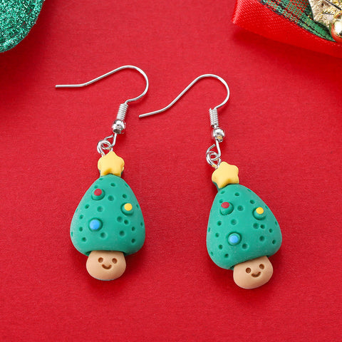 Cartoon Creative Christmas Earrings Fashion Cartoon Creative Christmas Earrings Fashion