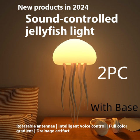 Jellyfish Mood Lamp LED Jellyfish Night Light Portable Jellyfish Lamp Jellyfish Decorations Smart Table Lamp For Bedside Desk Christmas Gift. Jellyfish Mood Lamp LED Jellyfish Night Light Portable Jellyfish Lamp Jellyfish Decorations Smart Table Lamp For Bedside Desk Christmas Gift.