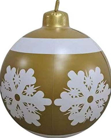 Christmas Ornament Ball Outdoor Pvc 60CM Inflatable Decorated Ball PVC Giant Big Large Balls Xmas Tree Decorations Toy Ball Christmas Ornament Ball Outdoor Pvc 60CM Inflatable Decorated Ball PVC Giant Big Large Balls Xmas Tree Decorations Toy Ball