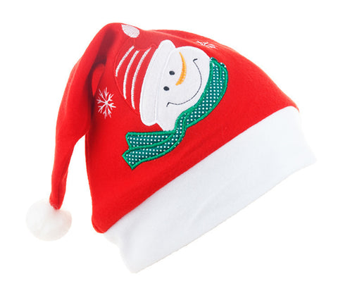 Cartoon Christmas Hat With Elk Santa Claus Embroidery Design Holiday Party Decoration Fuzzy Hat Cartoon Christmas Hat With Elk Santa Claus Embroidery Design Holiday Party Decoration Fuzzy Hat