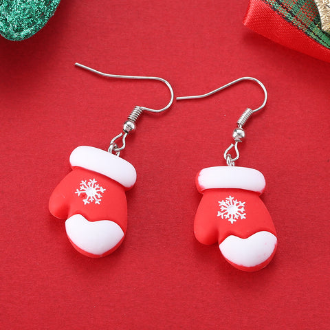 Cartoon Creative Christmas Earrings Fashion Cartoon Creative Christmas Earrings Fashion