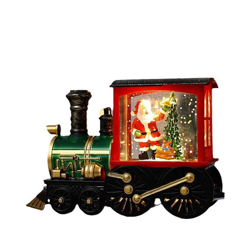 Christmas Gift Train Decoration Small Night Lamp Christmas Gift Train Decoration Small Night Lamp
