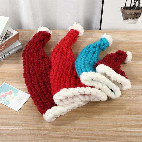 Christmas Plush Hat With Pompom Cute Winter Hat For Women Men Child Christmas Plush Hat With Pompom Cute Winter Hat For Women Men Child