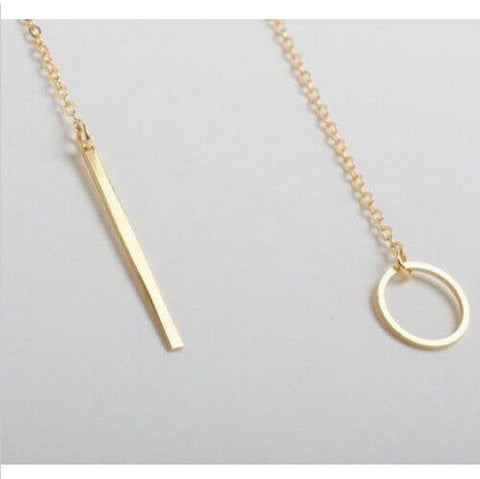 Gold-Plated Stainless Steel Women's Necklace - Elegant Jewelry Accessory Gold-Plated Stainless Steel Women's Necklace - Elegant Jewelry Accessory