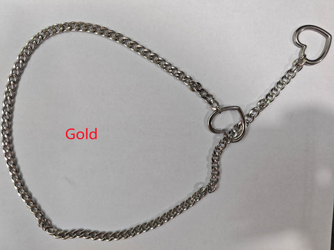 Cuban Adjustable Heart Shaped Necklace Cuban Adjustable Heart Shaped Necklace