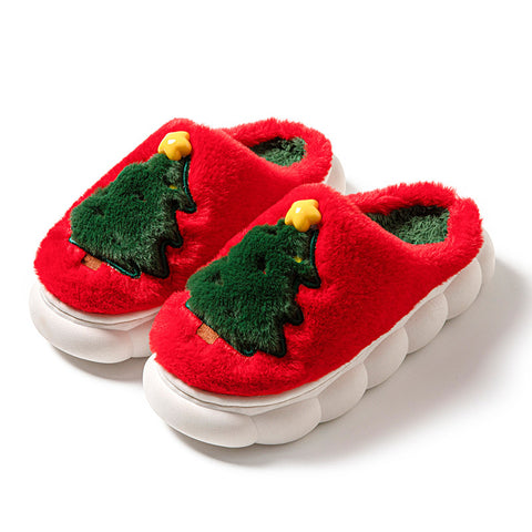 Christmas Tree Women's Home Slippers Christmas Tree Women's Home Slippers