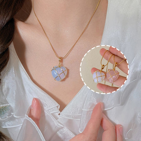 Fashion Moonstone Necklace For Cartoon Princess Love Girl Necklace Novelty Jewelry Fashion Moonstone Necklace For Cartoon Princess Love Girl Necklace Novelty Jewelry