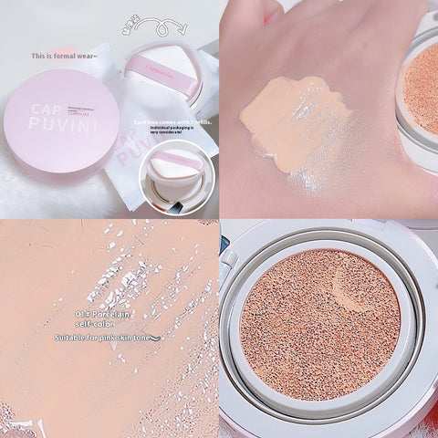 Cappuvini Moisturizing Concealer Makeup Air Cushion Concealer Matte Nude Color Makeup Girlish Style Student Domestic Goods Cappuvini Moisturizing Concealer Makeup Air Cushion Concealer Matte Nude Color Makeup Girlish Style Student Domestic Goods