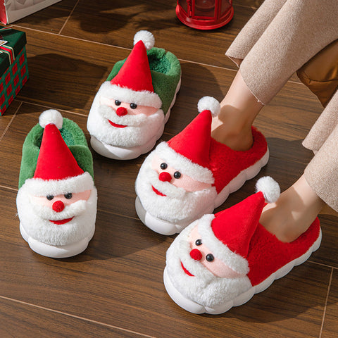 Santa Claus Home Thick-soled Non-slip Slippers Santa Claus Home Thick-soled Non-slip Slippers