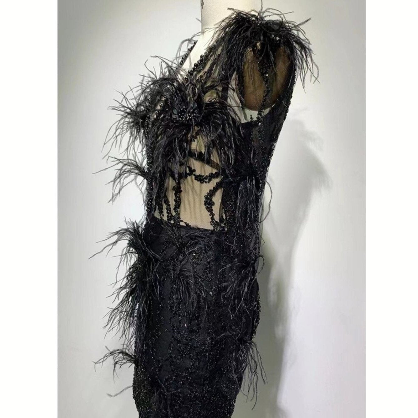 Black Color Long Sleeve Mini Dress, Party Dress, Birtyday Party Celebrate Dress, Sexy Dress - 28Swim Black Color Long Sleeve Mini Dress, Party Dress, Birtyday Party Celebrate Dress, Sexy Dress - 28Swim