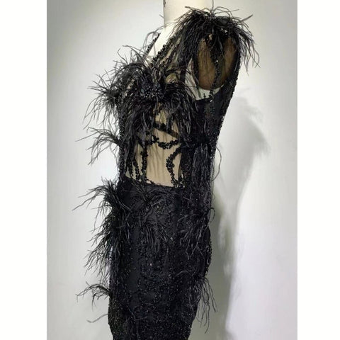 Black Color Long Sleeve Mini Dress, Party Dress, Birtyday Party Celebrate Dress, Sexy Dress - 28Swim Black Color Long Sleeve Mini Dress, Party Dress, Birtyday Party Celebrate Dress, Sexy Dress - 28Swim