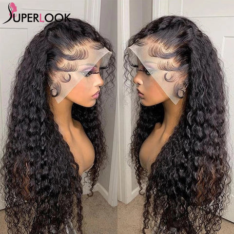 HD Transparent Curly Lace Front Wig - Ready to Wear Human Hair HD Transparent Curly Lace Front Wig - Ready to Wear Human Hair