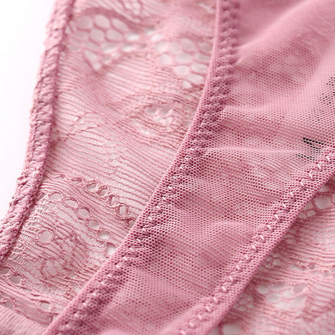 Sexy Lace Lingerie Set for Women: Bra, Panties & G-String Sexy Lace Lingerie Set for Women: Bra, Panties & G-String
