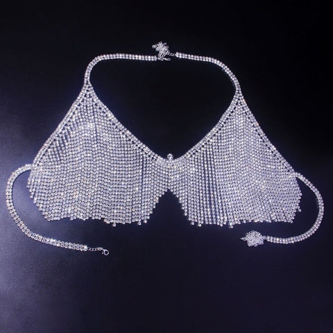 Luxury Lingerie Set, Rhinestone Body Chain, Sexy Crystal Underwear Bra and thong, Beach Bikini - 28Swim Luxury Lingerie Set, Rhinestone Body Chain, Sexy Crystal Underwear Bra and thong, Beach Bikini - 28Swim
