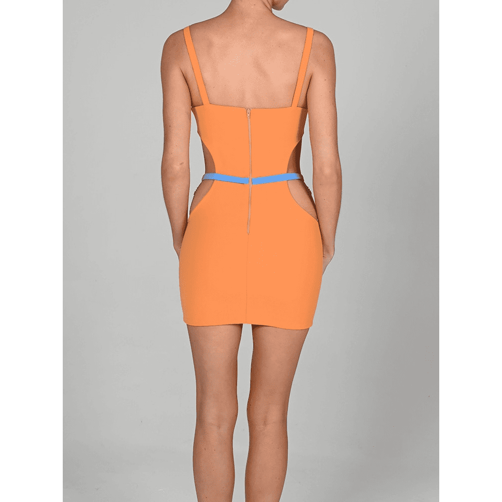 Mini Dress Women, Elegant Spaghetti Strap Zipper Bodycon Party Dress - 28Swim Mini Dress Women, Elegant Spaghetti Strap Zipper Bodycon Party Dress - 28Swim