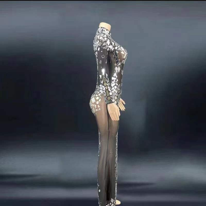 Mirror Dress, Long Dress, Birthday Celebration Shinning Outfit, 2022 - 28Swim Mirror Dress, Long Dress, Birthday Celebration Shinning Outfit, 2022 - 28Swim