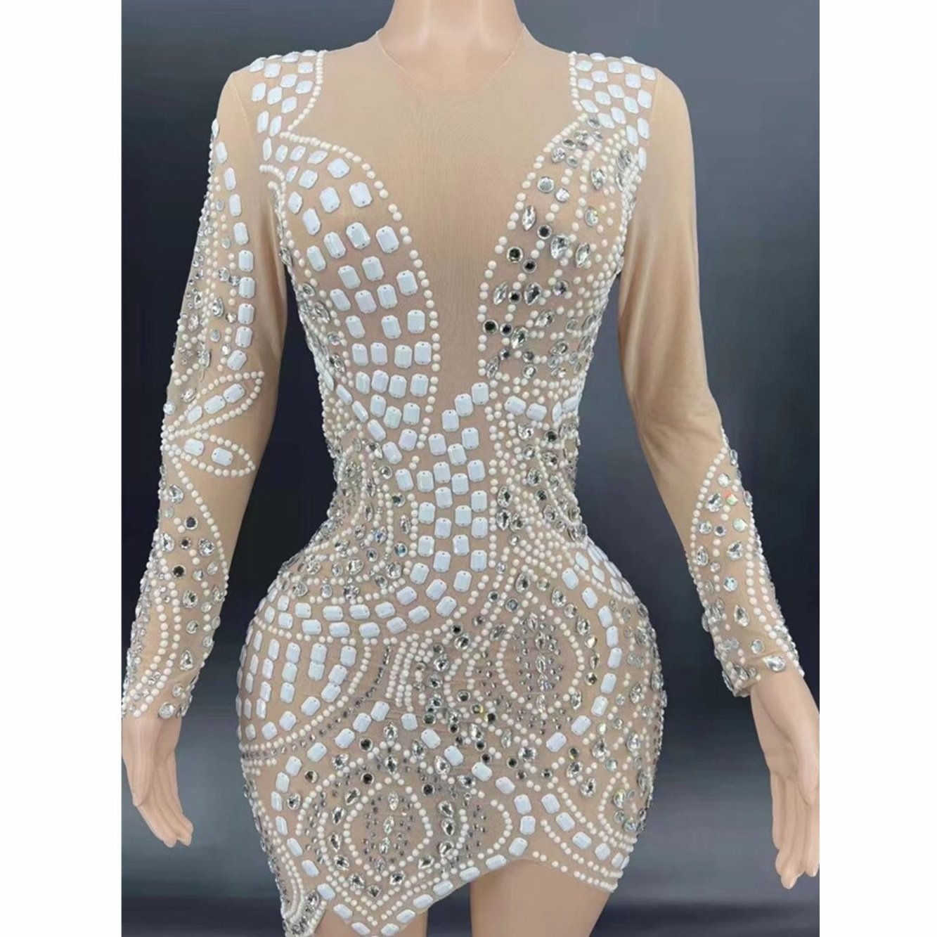 New Celebrate Birthday Party Dress, Long Sleeve Sparkly Mini Dress, Sexy Dress 2022 - 28Swim New Celebrate Birthday Party Dress, Long Sleeve Sparkly Mini Dress, Sexy Dress 2022 - 28Swim