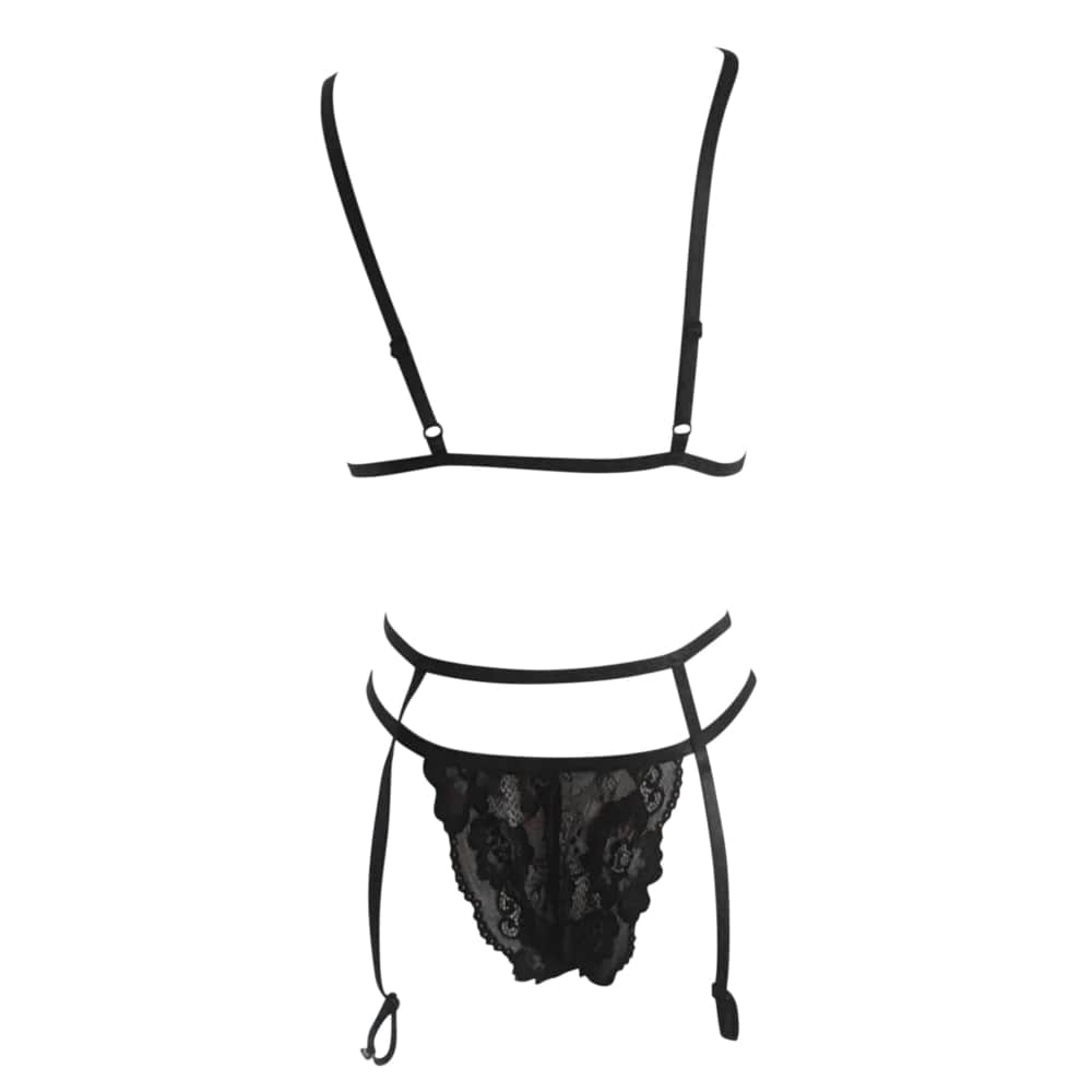 Sexy Lingerie Set, V-Neck Bra and Thong, Transparent Sexy Erotic Lingerie Set - 28Swim Sexy Lingerie Set, V-Neck Bra and Thong, Transparent Sexy Erotic Lingerie Set - 28Swim