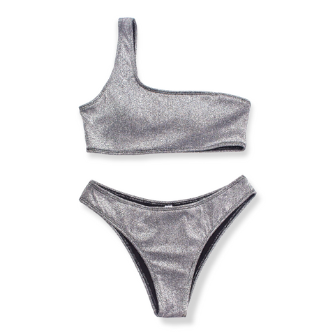 Sexy Bikini Set, One Shoulder Blingbling Swimsuit, 2023 - 28Swim Sexy Bikini Set, One Shoulder Blingbling Swimsuit, 2023 - 28Swim