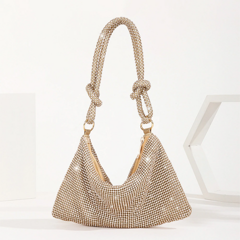 Rhinestones Evening Clutch Bag, Luxury Designer Shoulder Bag, Wedding Bag - 28Swim Rhinestones Evening Clutch Bag, Luxury Designer Shoulder Bag, Wedding Bag - 28Swim