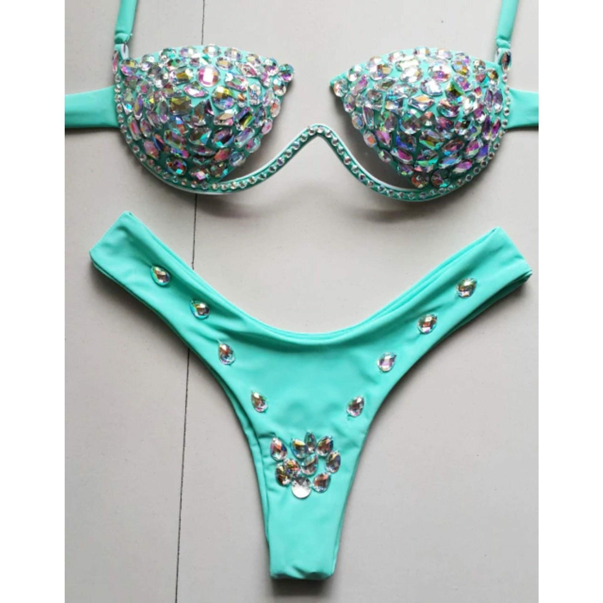 Luxury Rhinestones Bikini, Diamond Bikini, Crystal Swimwear, 2022 - 28Swim Luxury Rhinestones Bikini, Diamond Bikini, Crystal Swimwear, 2022 - 28Swim