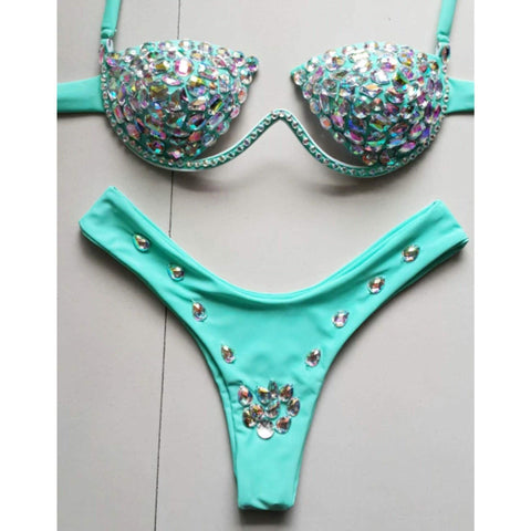 Luxury Rhinestones Bikini, Diamond Bikini, Crystal Swimwear, 2022 - 28Swim Luxury Rhinestones Bikini, Diamond Bikini, Crystal Swimwear, 2022 - 28Swim