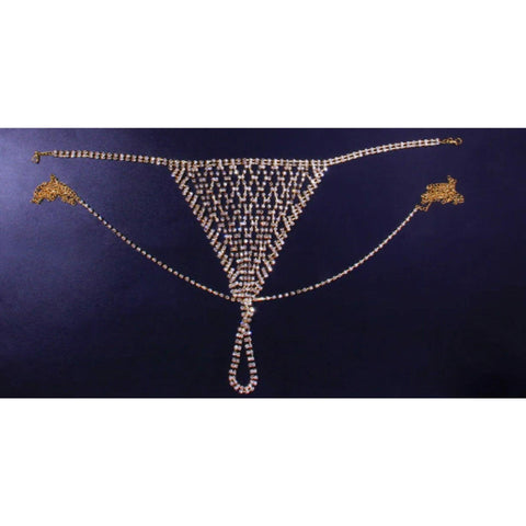 Sexy Mesh Crystal Underwear Jewelry for Women - 28Swim Sexy Mesh Crystal Underwear Jewelry for Women - 28Swim