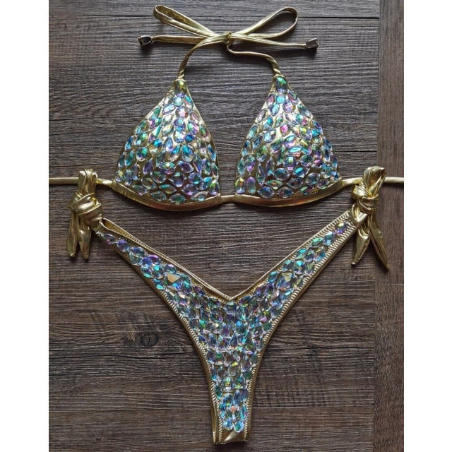 Pushup Luxury Rhinestone Bikini, Diamond Bikini, Crystel Bikini, 2022 - 28Swim Pushup Luxury Rhinestone Bikini, Diamond Bikini, Crystel Bikini, 2022 - 28Swim