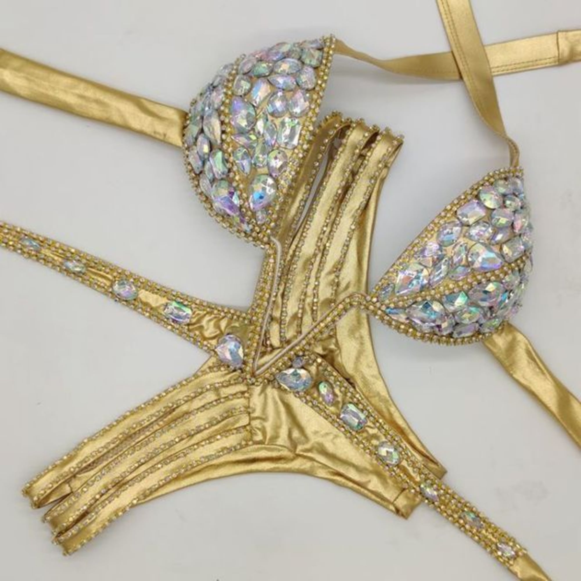 Sexy Diamond Bikini, Rhinestones Bikini Set, Luxury Bikini, Stones Bik