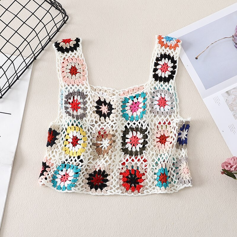 Knit Tank Top Woman, Crochet Corset, Handmade Design 2022 - 28Swim Knit Tank Top Woman, Crochet Corset, Handmade Design 2022 - 28Swim