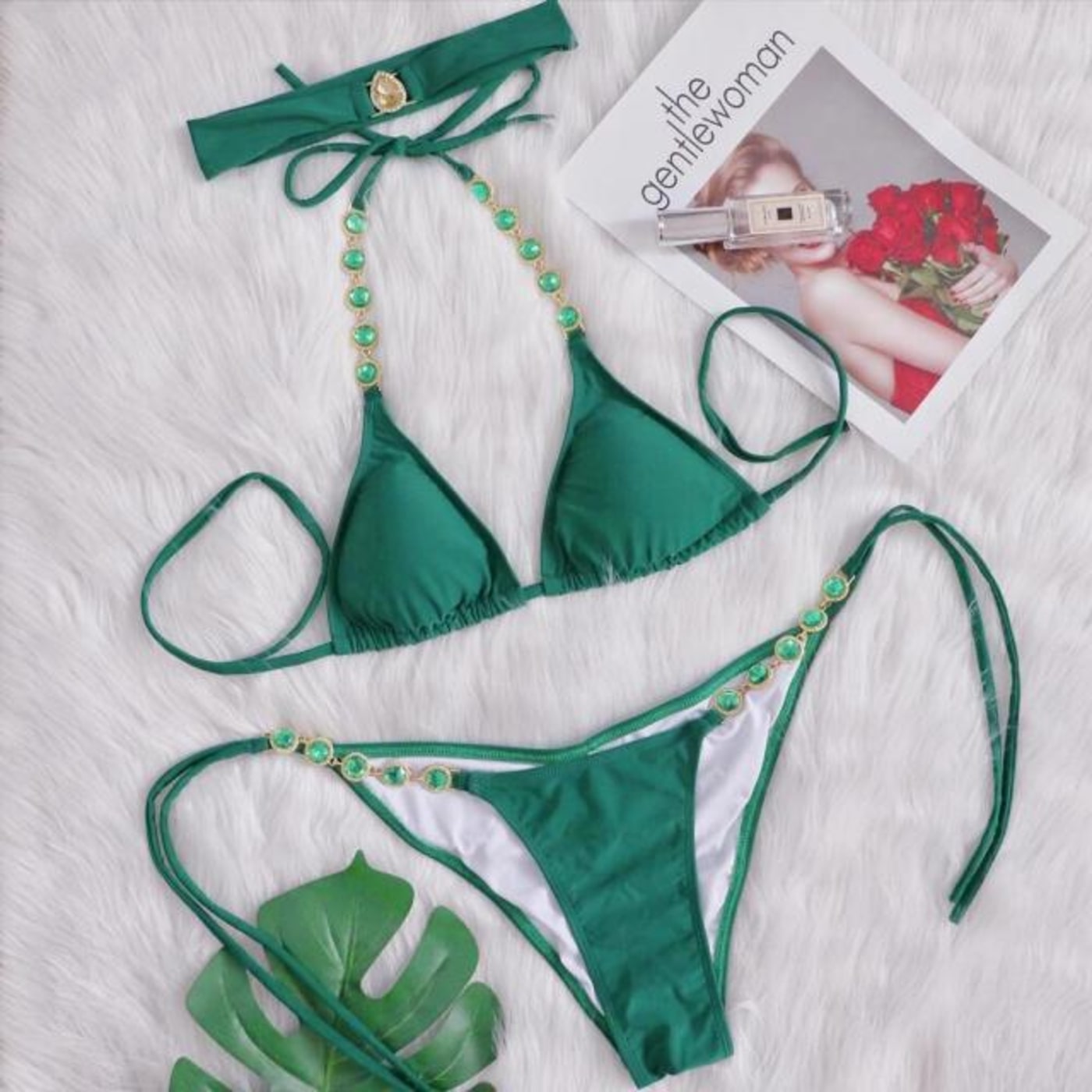 Rhinestone Two Piece Swimsuit Luxury Crystal Sexy Thong String Bikini Set Women Swimwear - 28Swim Rhinestone Two Piece Swimsuit Luxury Crystal Sexy Thong String Bikini Set Women Swimwear - 28Swim