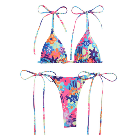 Make a Splash in Style with Our Print Bikini - High Cut Swimsuit Sports 2-Piece Set for Women Make a Splash in Style with Our Print Bikini - High Cut Swimsuit Sports 2-Piece Set for Women