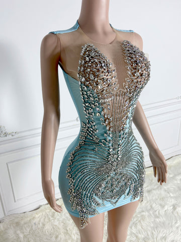 Sparkling Elegance - Versatile Sequins Velvet Dress for Proms, Weddings, Celebrations