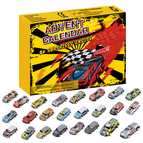 Racing Countdown 24 Digital Blind Box Kids Gift