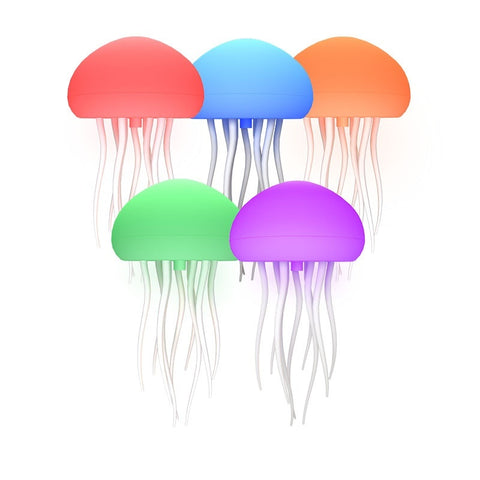 Jellyfish Mood Lamp LED Jellyfish Night Light Portable Jellyfish Lamp Jellyfish Decorations Smart Table Lamp For Bedside Desk Christmas Gift.