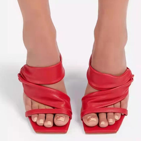 Summer Women's Luxury Stiletto Sandals for Wedding Party