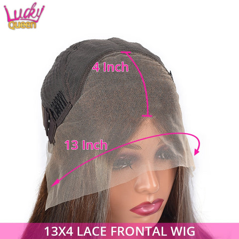 Honey Blonde Barbie Body Wave 13X6 Frontal Wig - Transparent Lace