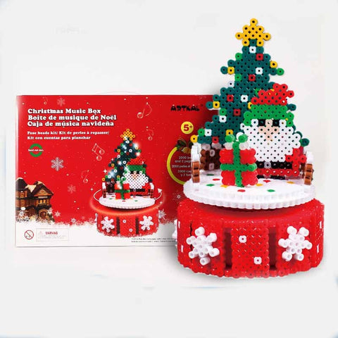 Educational Toy With Christmas Tree Shape Safe Non-Toxic DIY Jigsaw Puzzle Toy For Training Imagination And Creativity Kids Gift