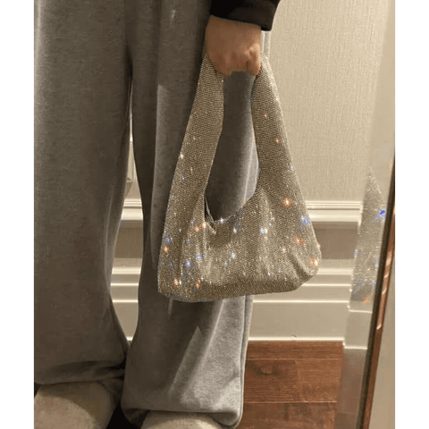 Crystal Clutch Bag, Rhinestones Party Handbag, Wedding Handbag 2022 - 28Swim